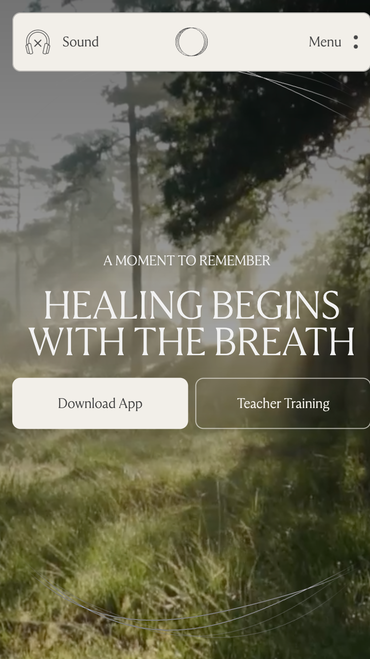 Frequency Breathwork website