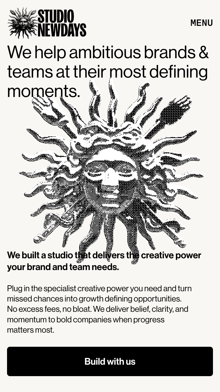 STUDIO NEWDAYS website