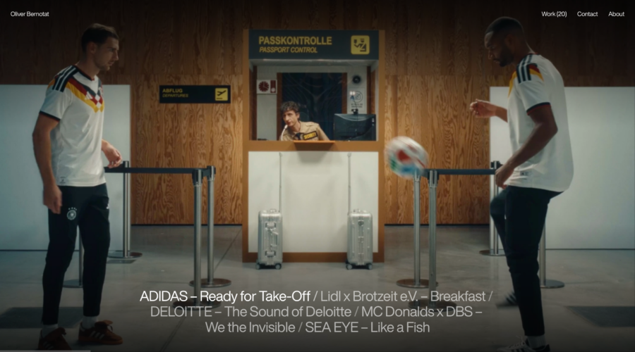 Oliver Bernotat website