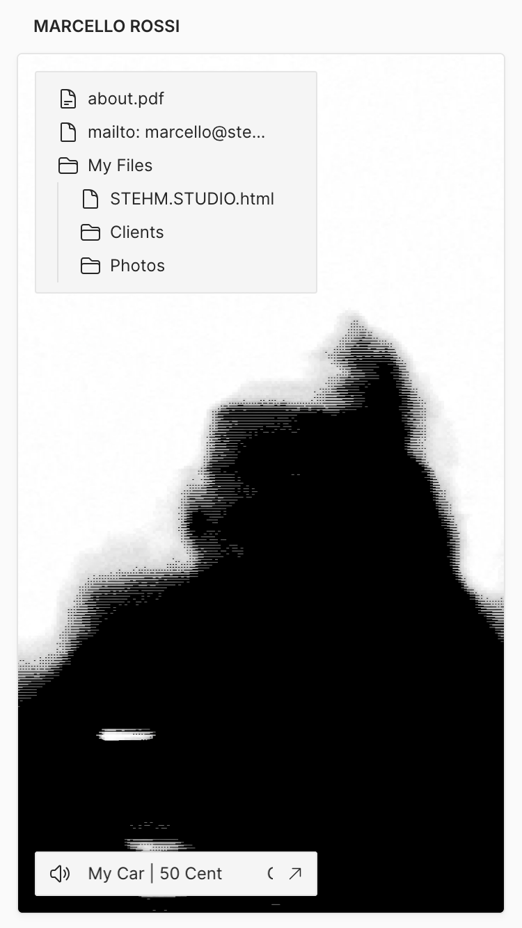 Marcello Rossi website