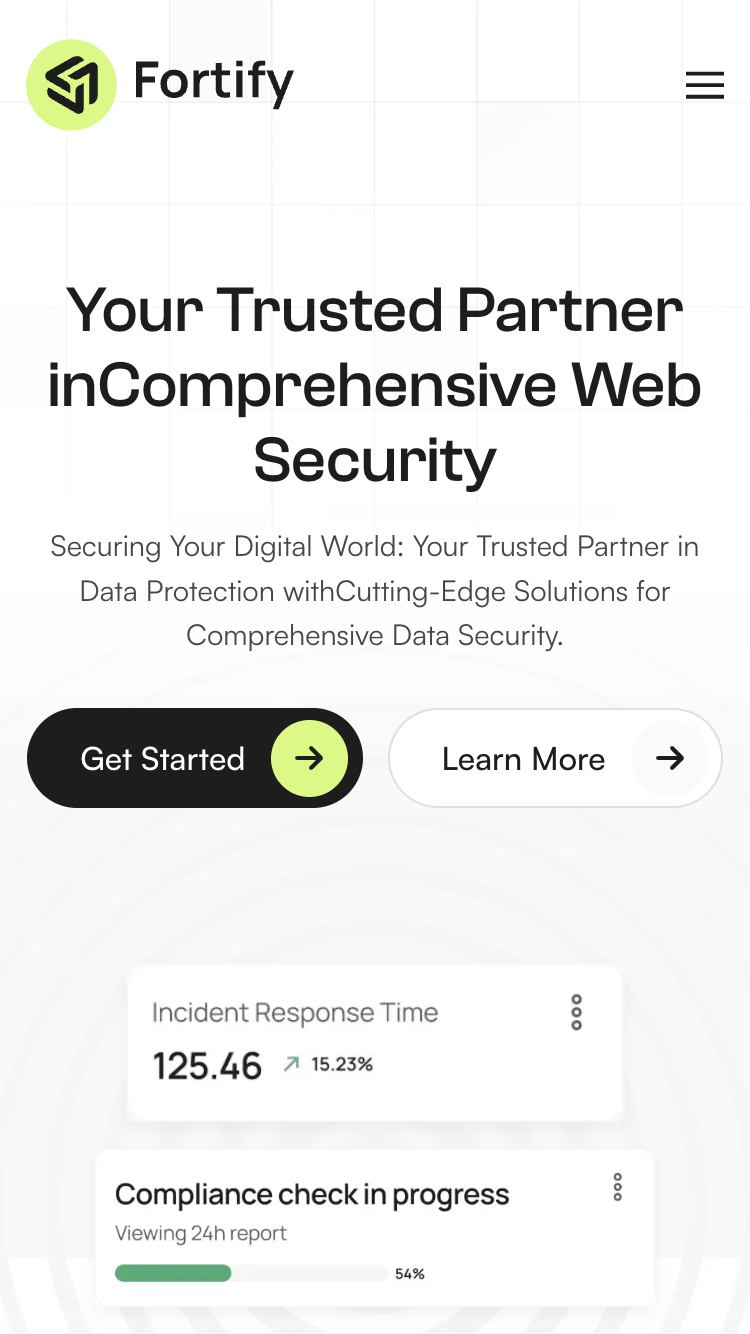 Fortify Hugo website