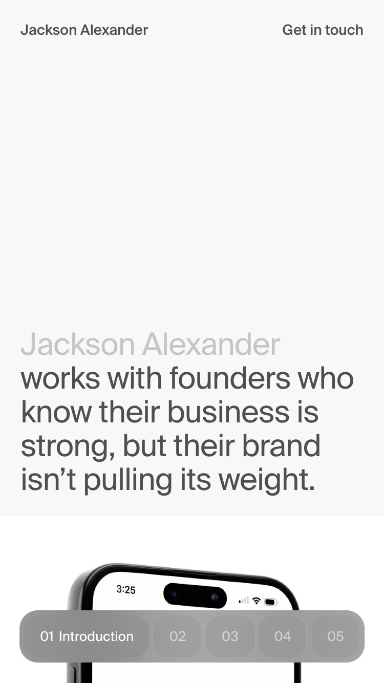 Jackson Alexander website