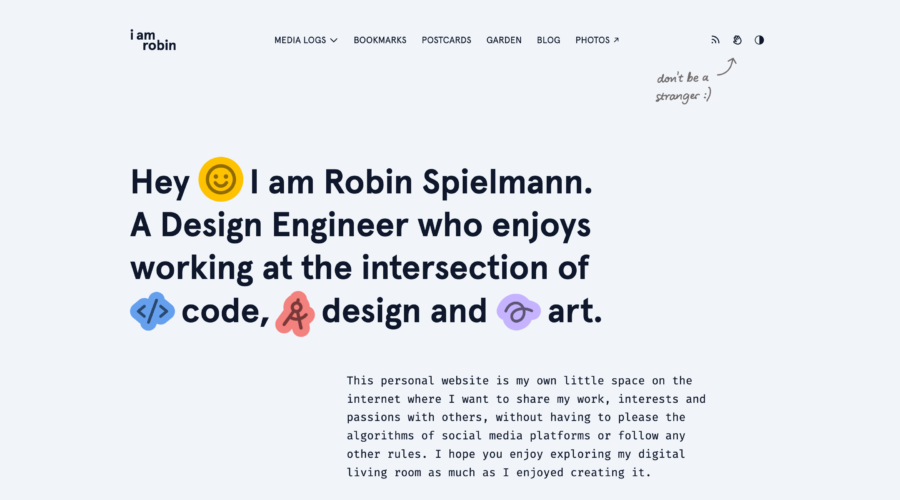 iamrobin website
