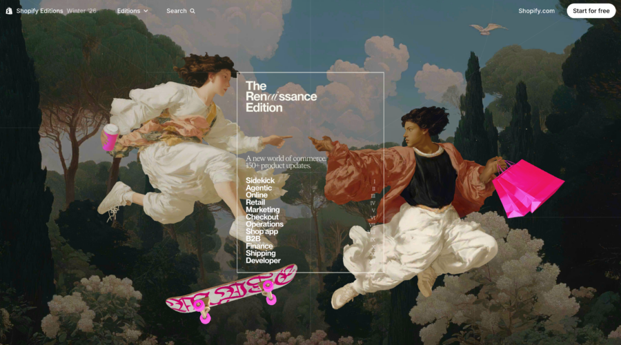 The Renaissance Edition website