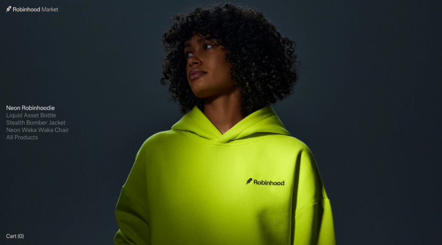 Robinhood Market website