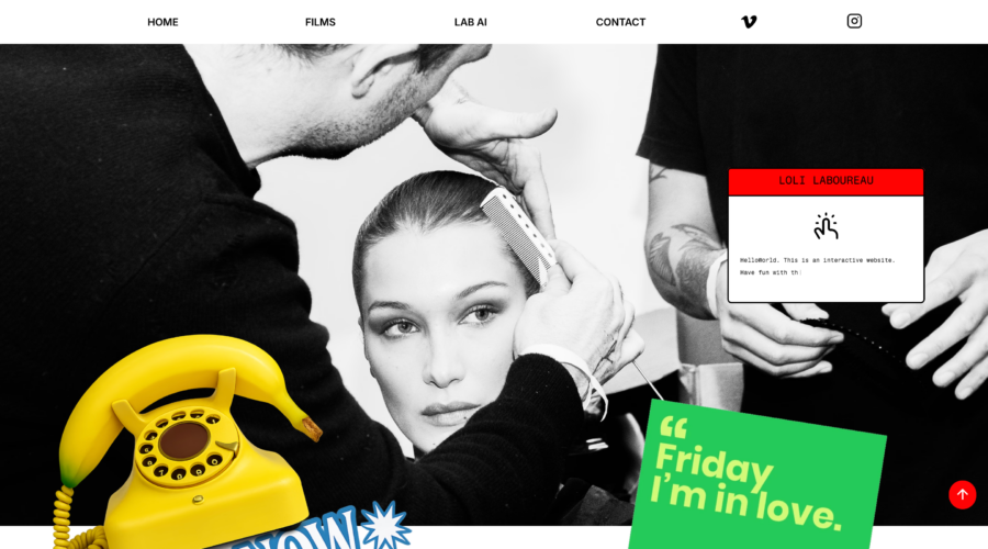 Loli Laboureau website