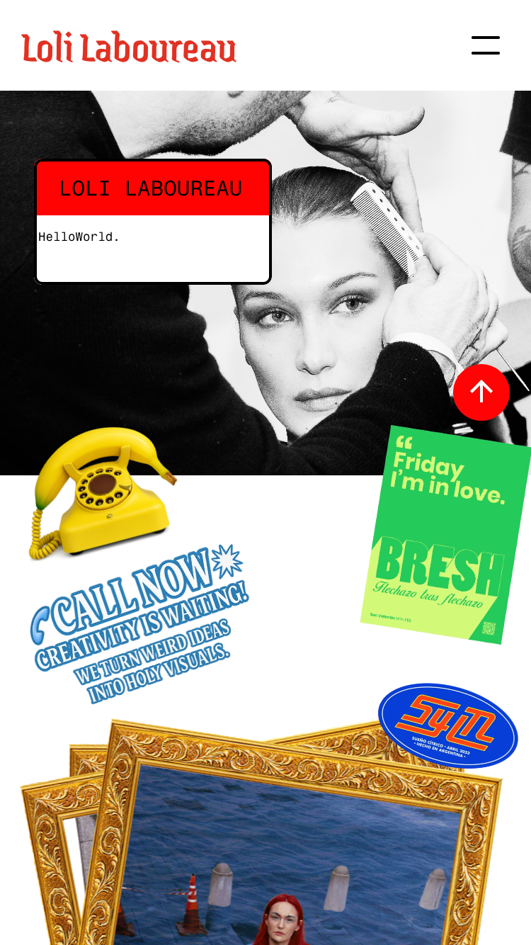 Loli Laboureau website