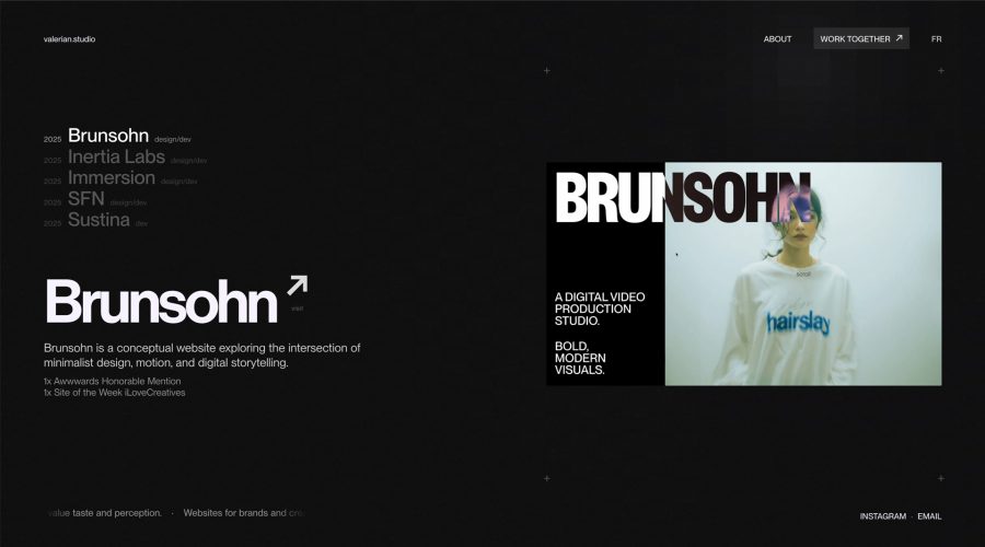 Valérian Kinyock website