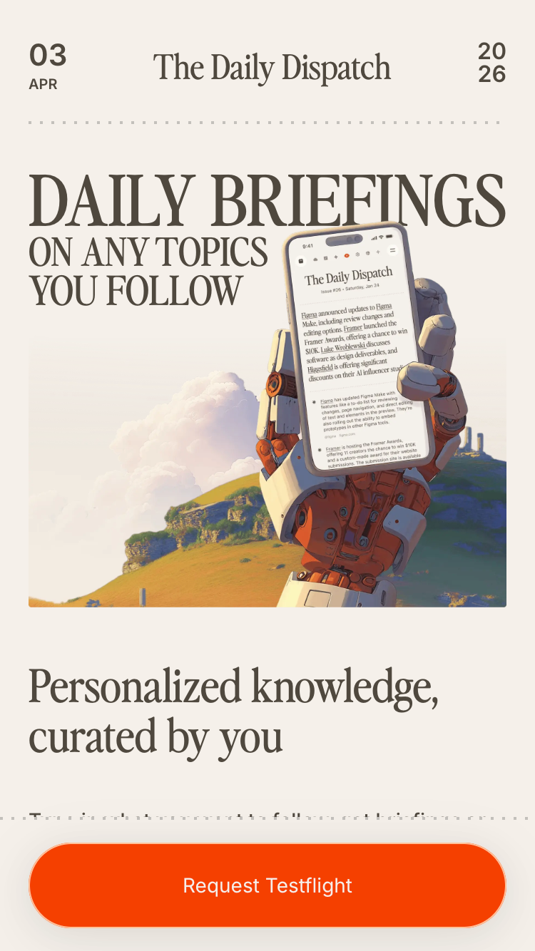 The Daily Dispatch website