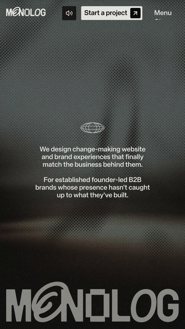 Monolog website