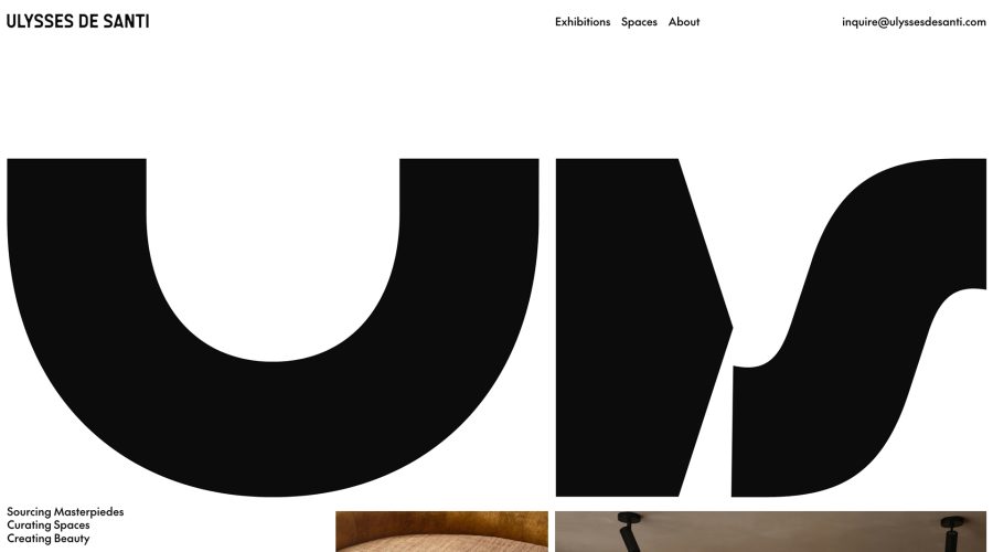Ulysses de Santi website