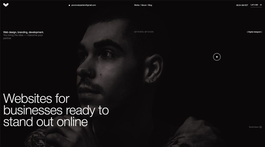 Artem Yavorovskyi website