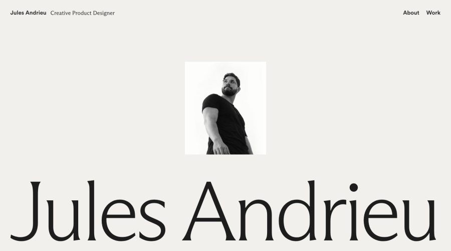 Jules Andrieu website