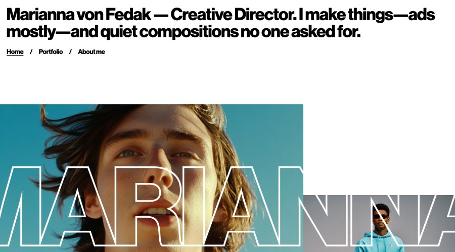 Marianna von Fedak website
