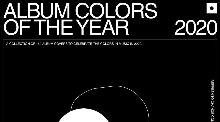 Album Colors Of The Year website