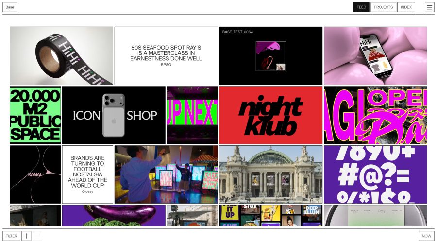 Base Design website