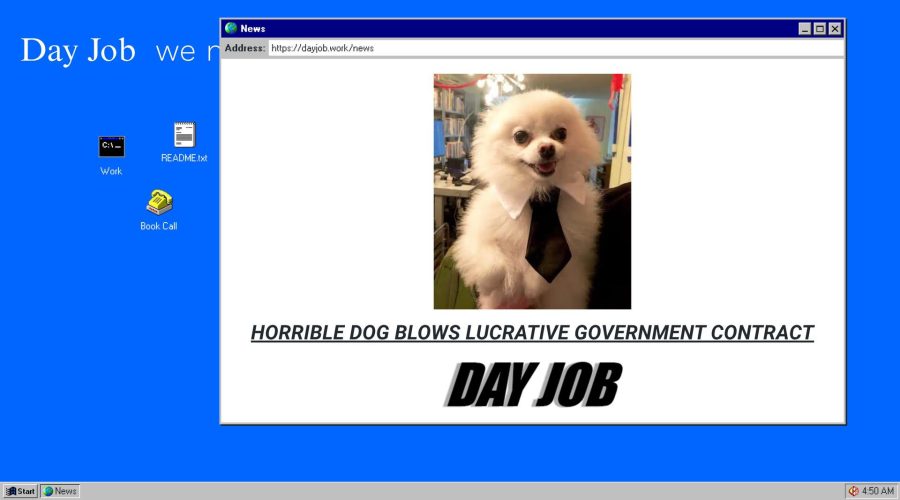 Day Job website