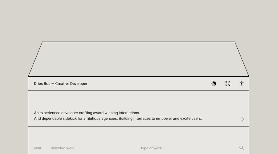 Dries Bos website