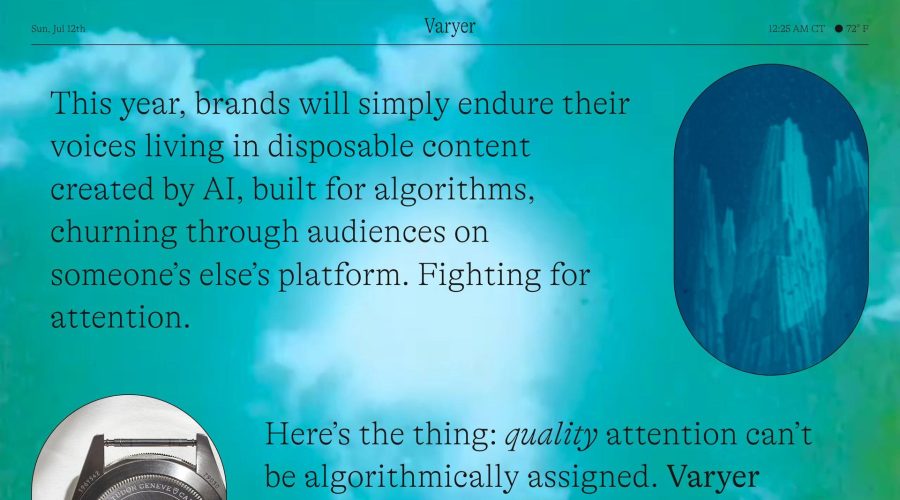Varyer website