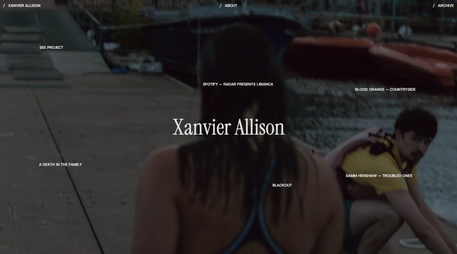 Xanvier Allison website