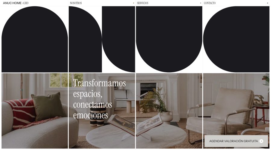 Anuc Home website
