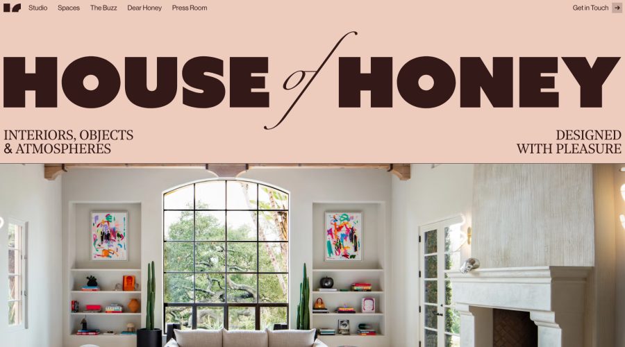 House of Honey website