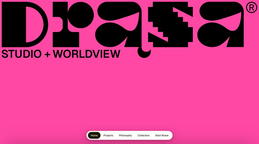 DRĄSA Studio website