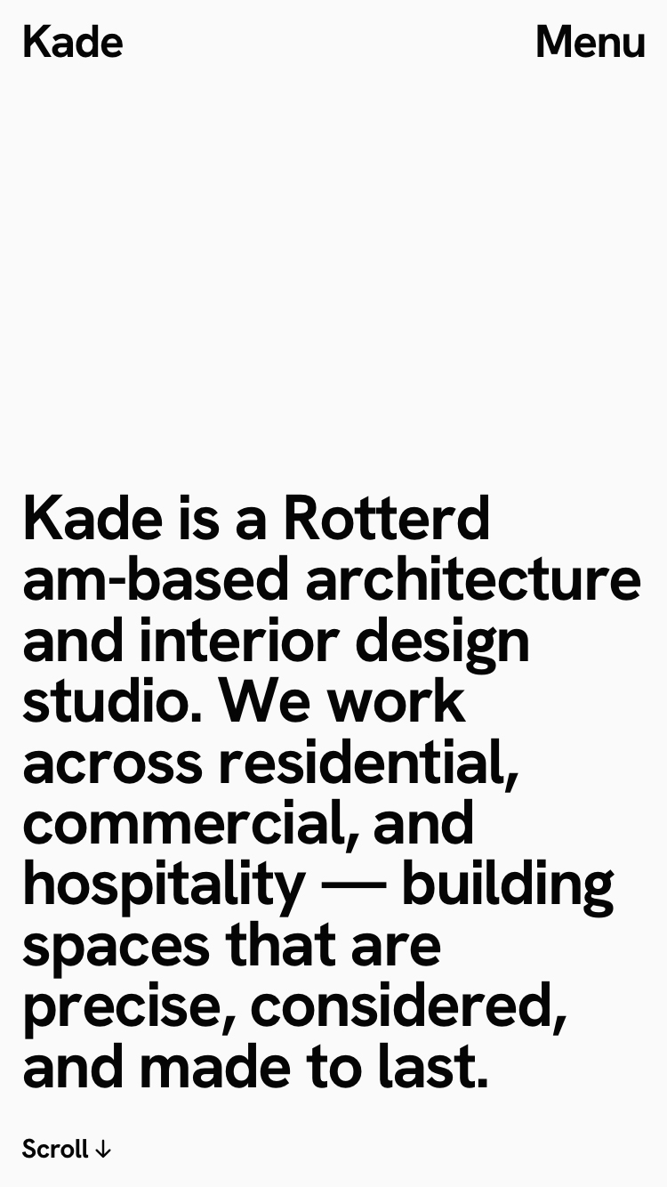 Dok website mobile