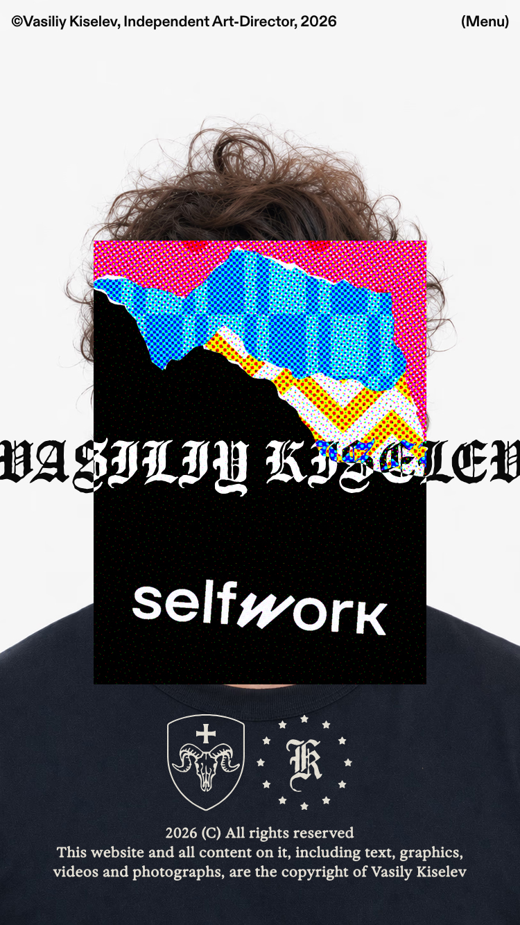 Vasiliy Kiselev website mobile